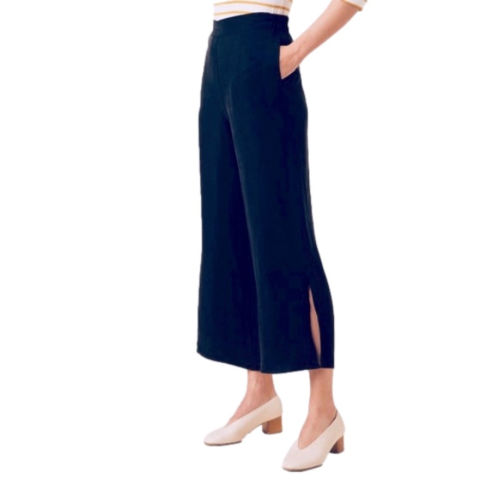 Amour Vert Black Wide Leg Pants